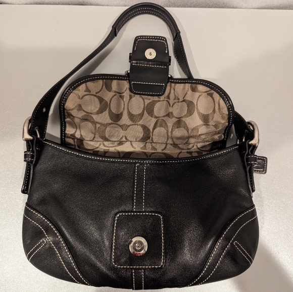 Vintage Coach Soho Flap Preloved - Picture 3 of 4